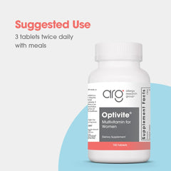 Optivite PMS bottle on nightstand for daily routine convenience