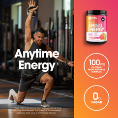 Optimum Nutrition Amino Energy amino acid blend supports everyday recovery during training.