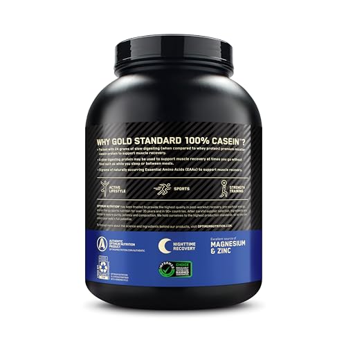 Creamy vanilla micellar casein texture in glass for smooth taste