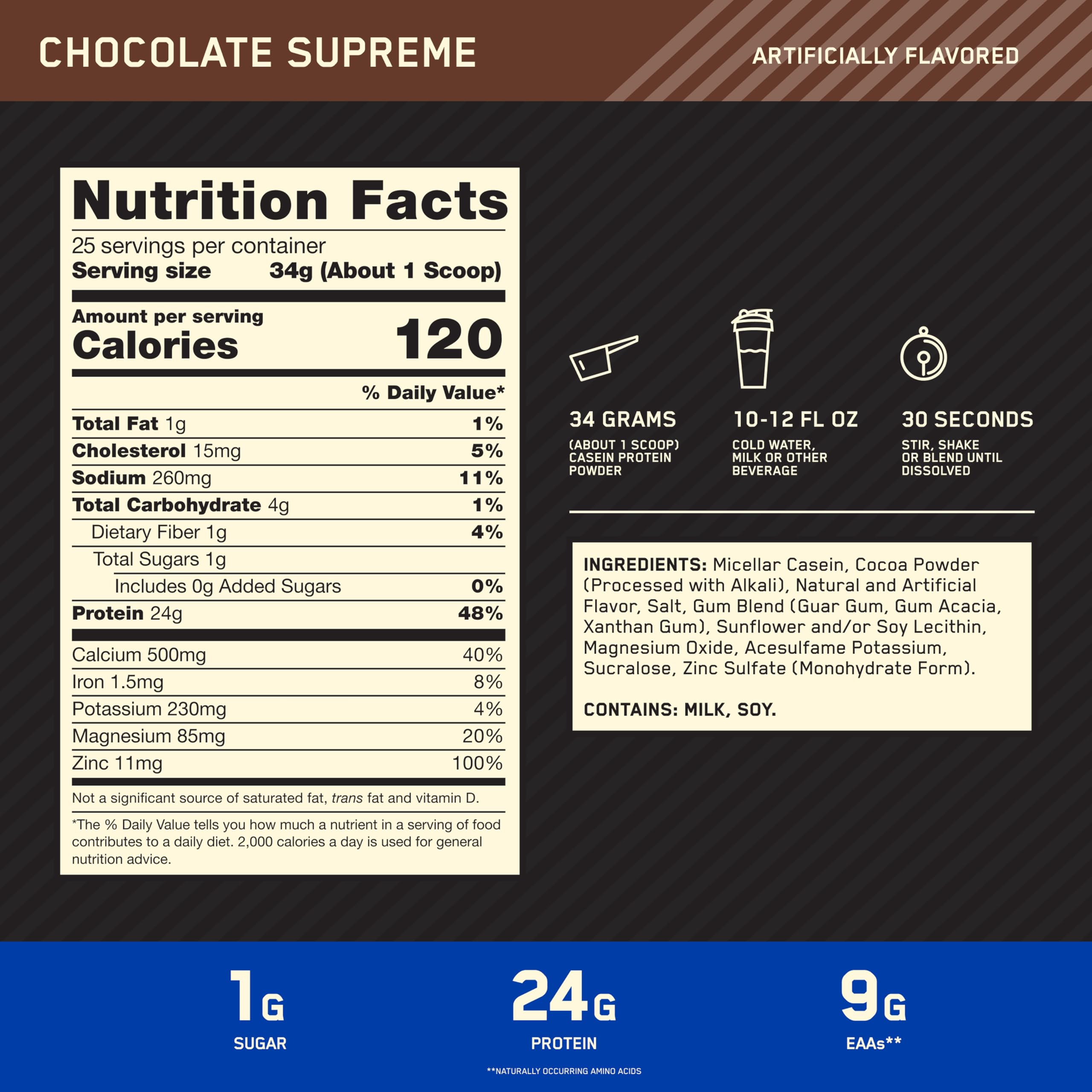Shaker bottle with prepared shake demonstrates quick, convenient mix