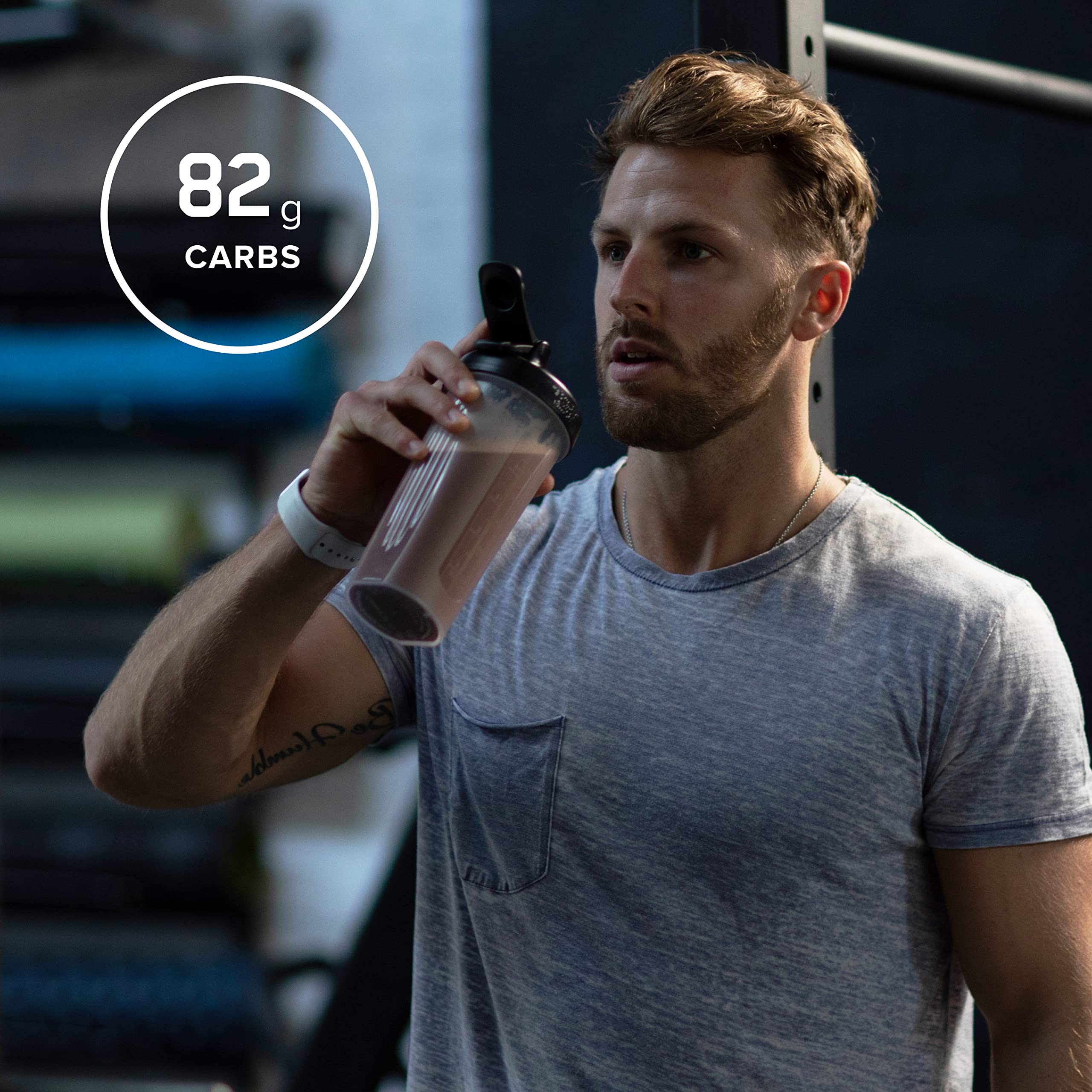 Optimum Nutrition Pro Gainer nutrition balance highlights vitamins and minerals.