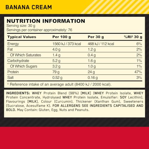 Optimum Nutrition Gold Standard shake on gym bench after training