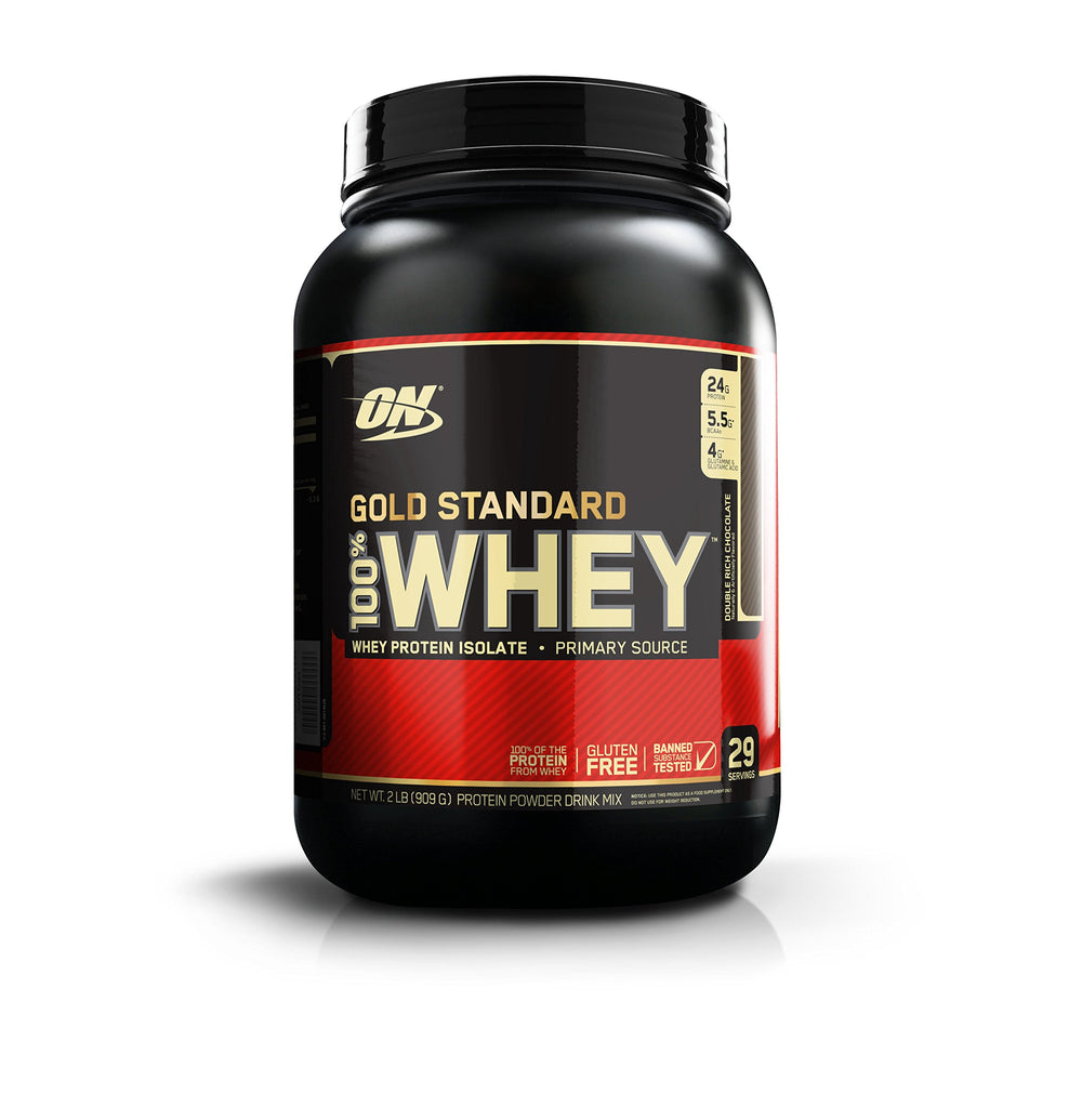 Optimum Nutrition Gold Standard Whey Double Rich Chocolate shake after workout