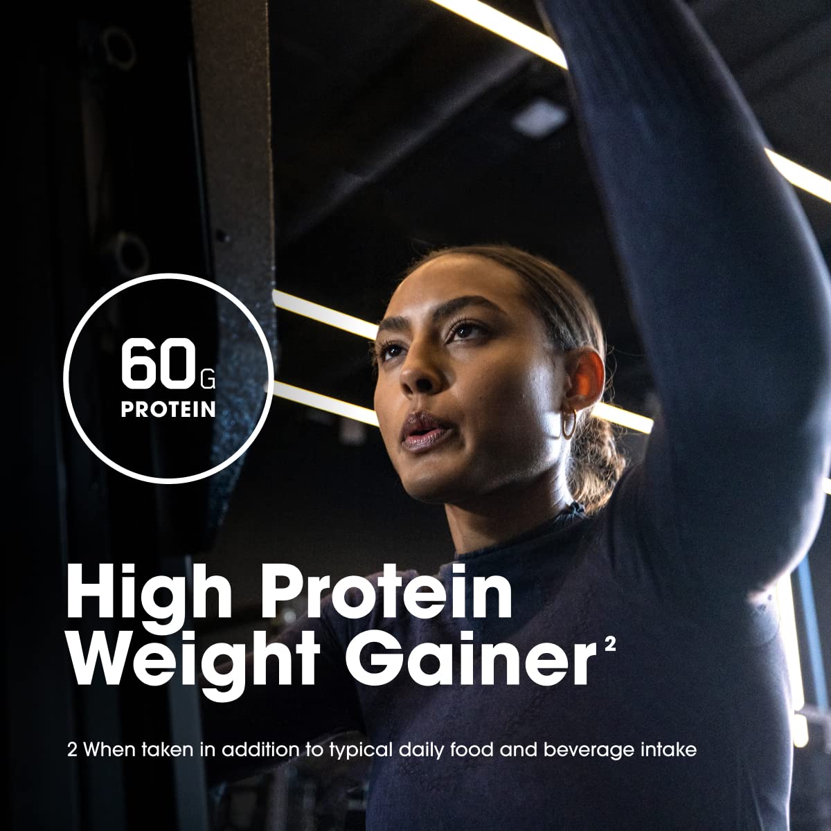 Optimum Nutrition GS Pro Gainer 5 lb tub packaging for home use