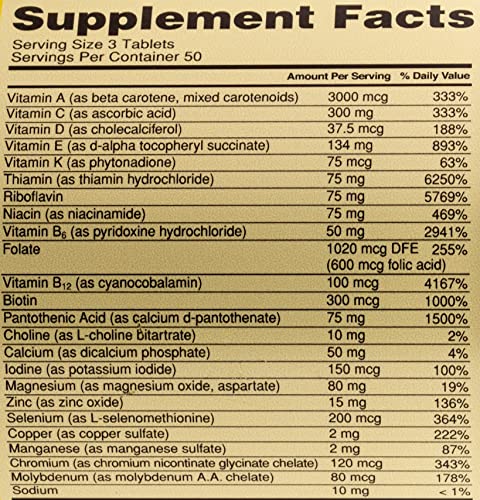 Optimum Nutrition Opti-Men 150-count bottle emphasizes value and long-term use.