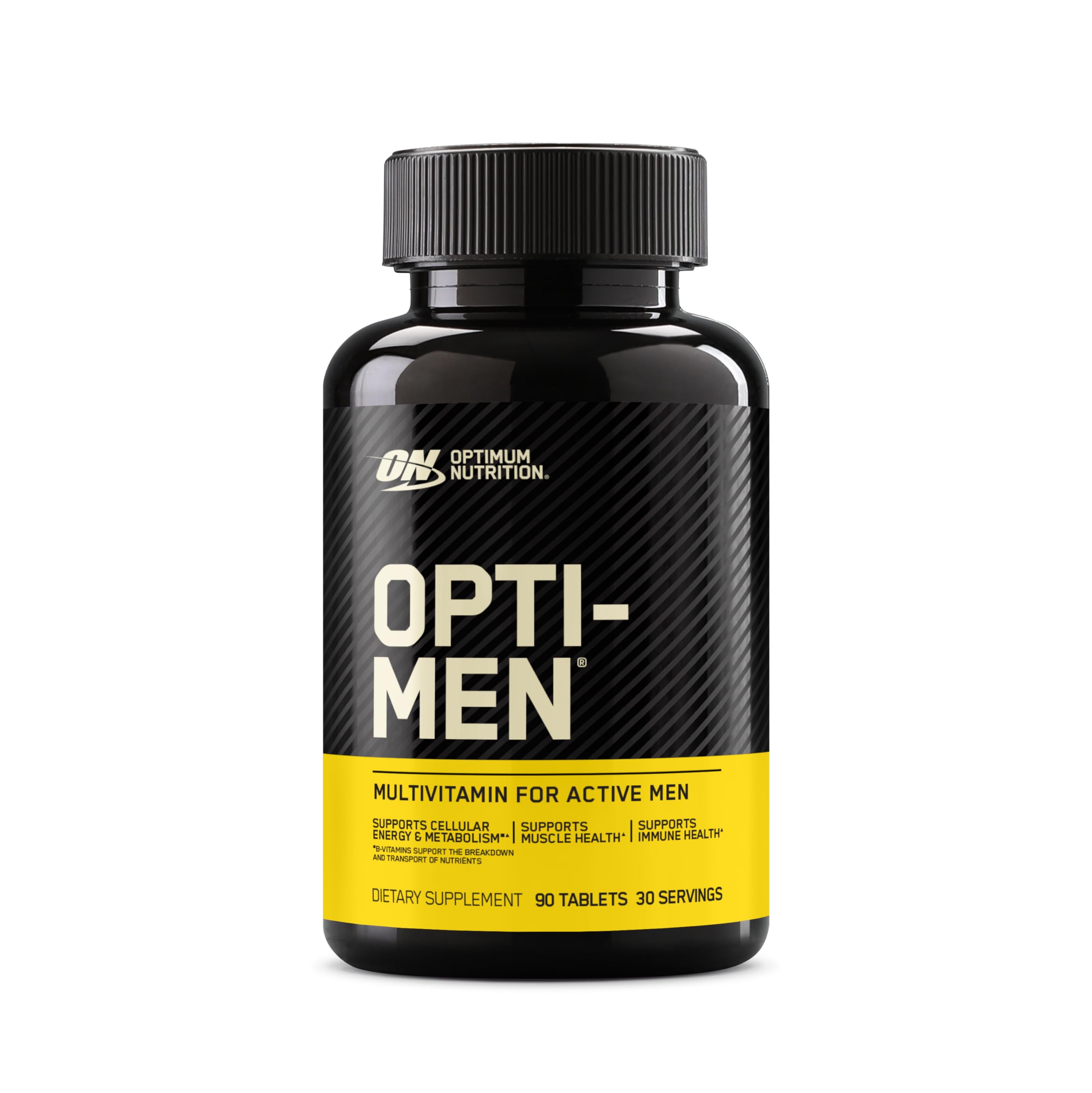 Optimum Nutrition Opti-Men 90-tablet bottle front for daily wellness