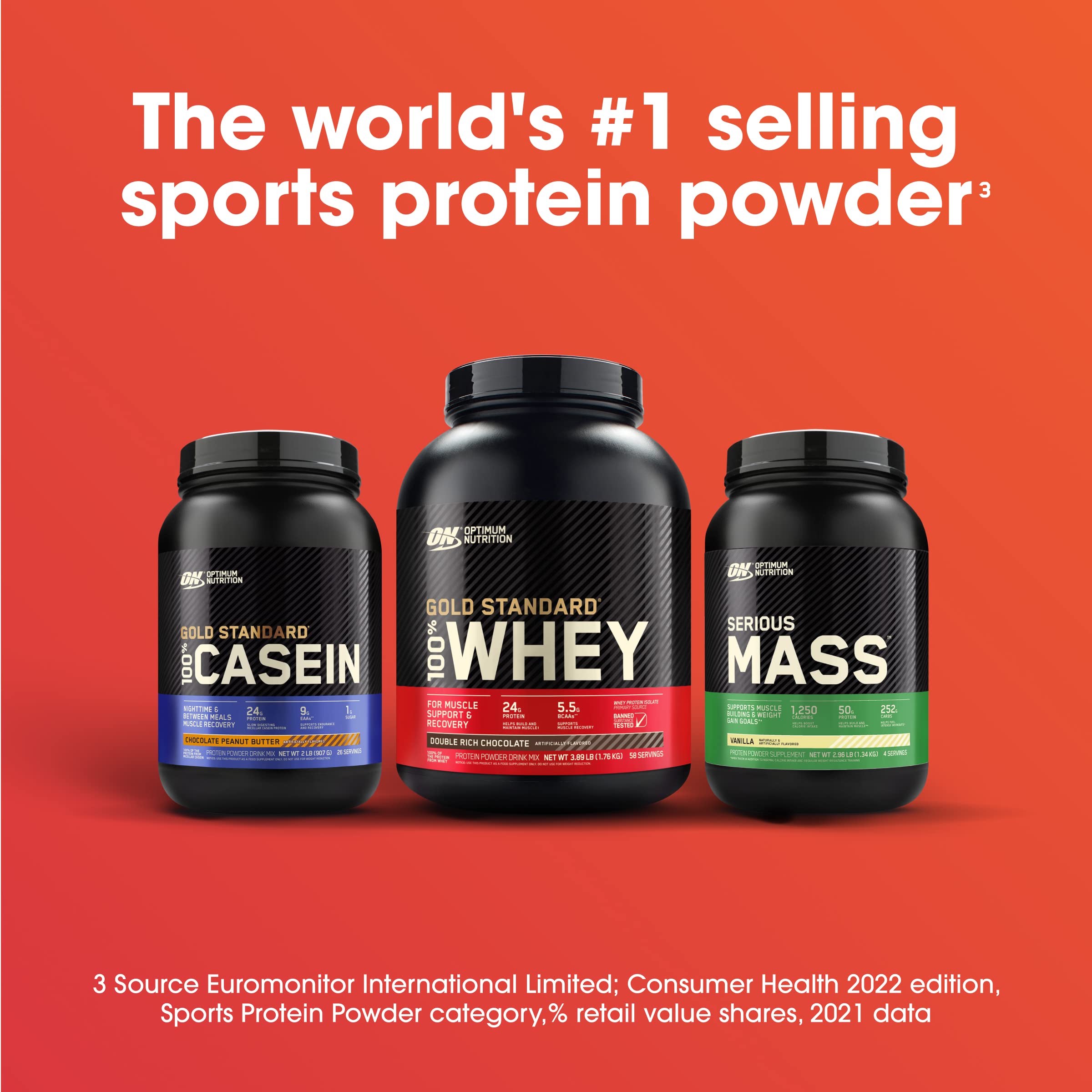 Optimum Nutrition Serious Mass blender demonstrates easy preparation