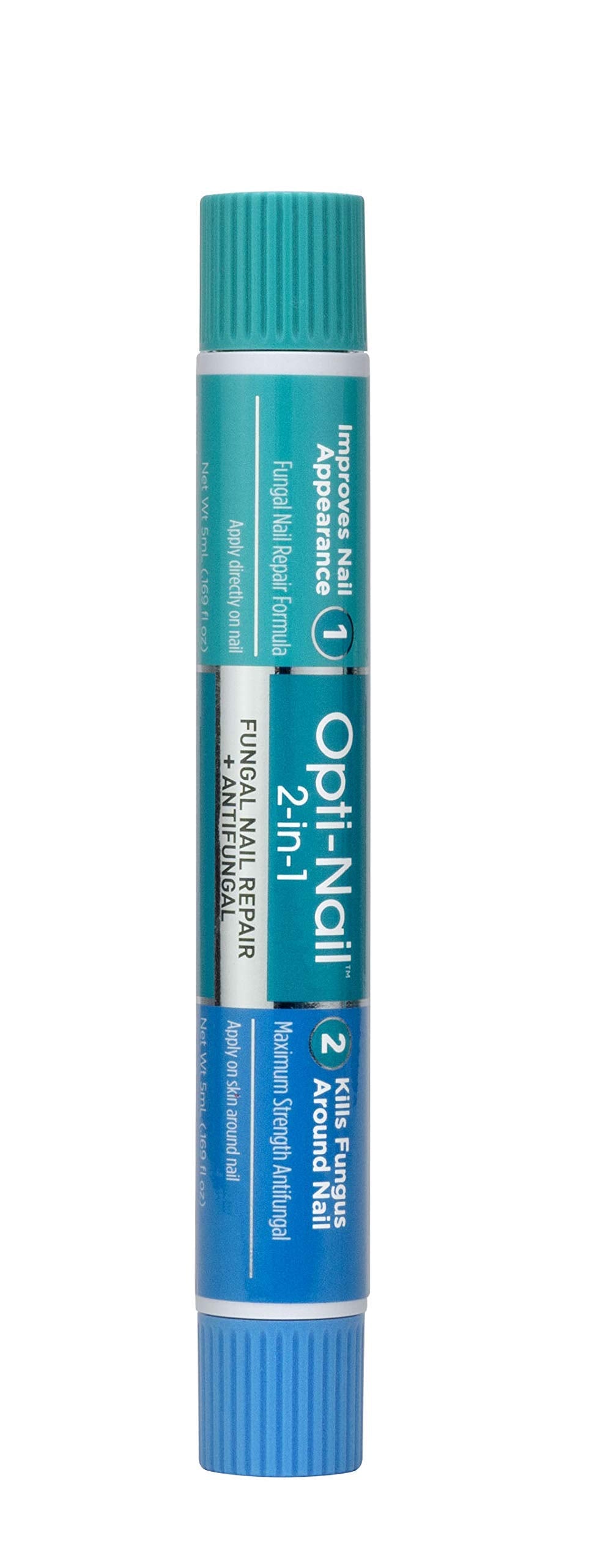 Opti-Nail 2 en 1: aplicador antifúngico cuida la piel.