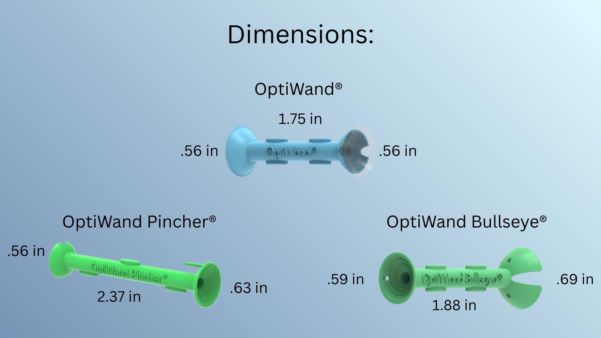 OptiWand Multi-lens compatibility supports various soft lenses.