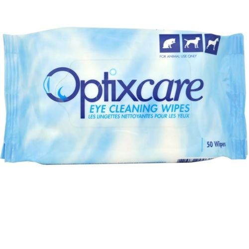 OptixCare Eye Cleaning Wipes for gentle around-eye cleansing and debris removal