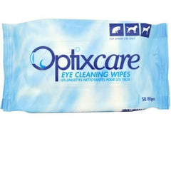 OptixCare Eye Cleaning Wipes for gentle around-eye cleansing and debris removal