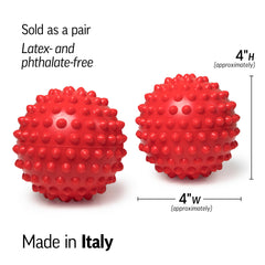 OPTP Franklin Method Easy Grip Ball Set used by hands for grip and control exercises.