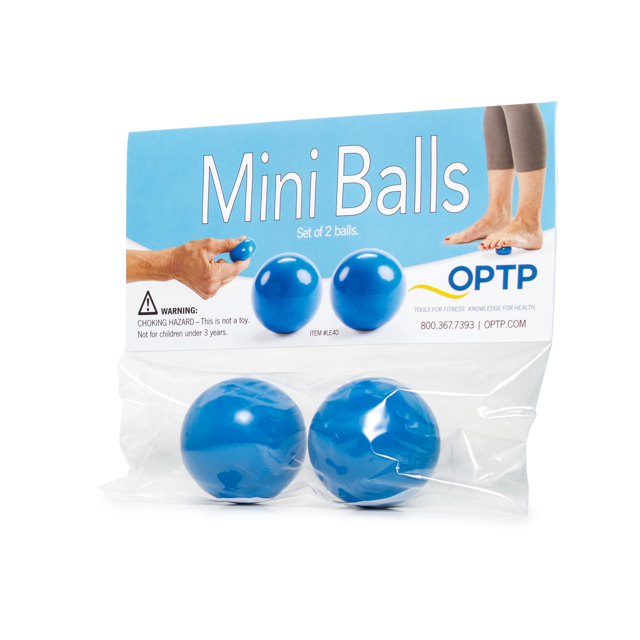 Rasheed Optp OPTP Mini Balls – Vinyl Air-Filled Self-Massage Ball Set (2 Pieces) fo ...