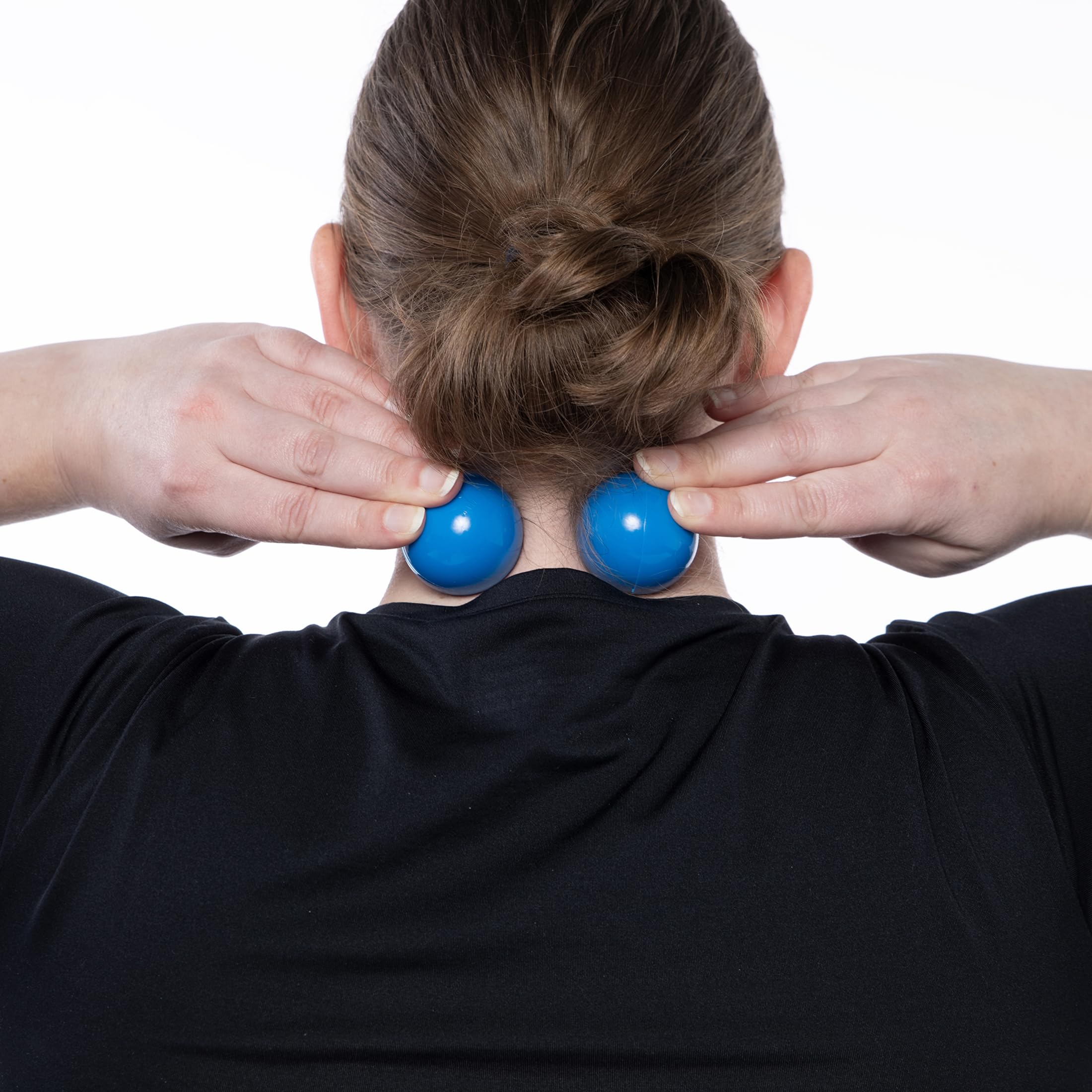 OPTP Mini Balls hand grip exercise, designed to support finger strength.