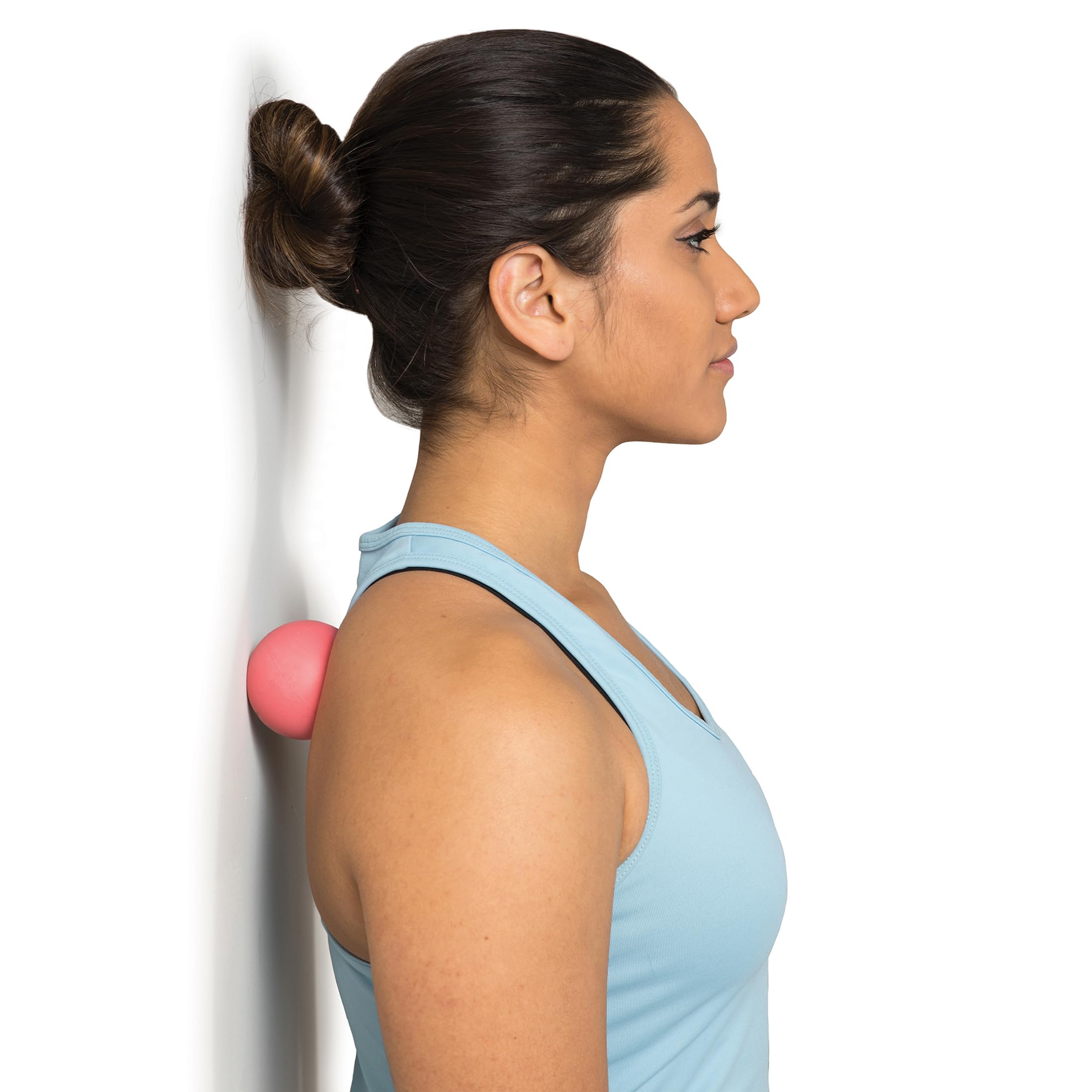 OPTP Super Pinky Ball, portátil para usar en casa, gimnasio o viaje