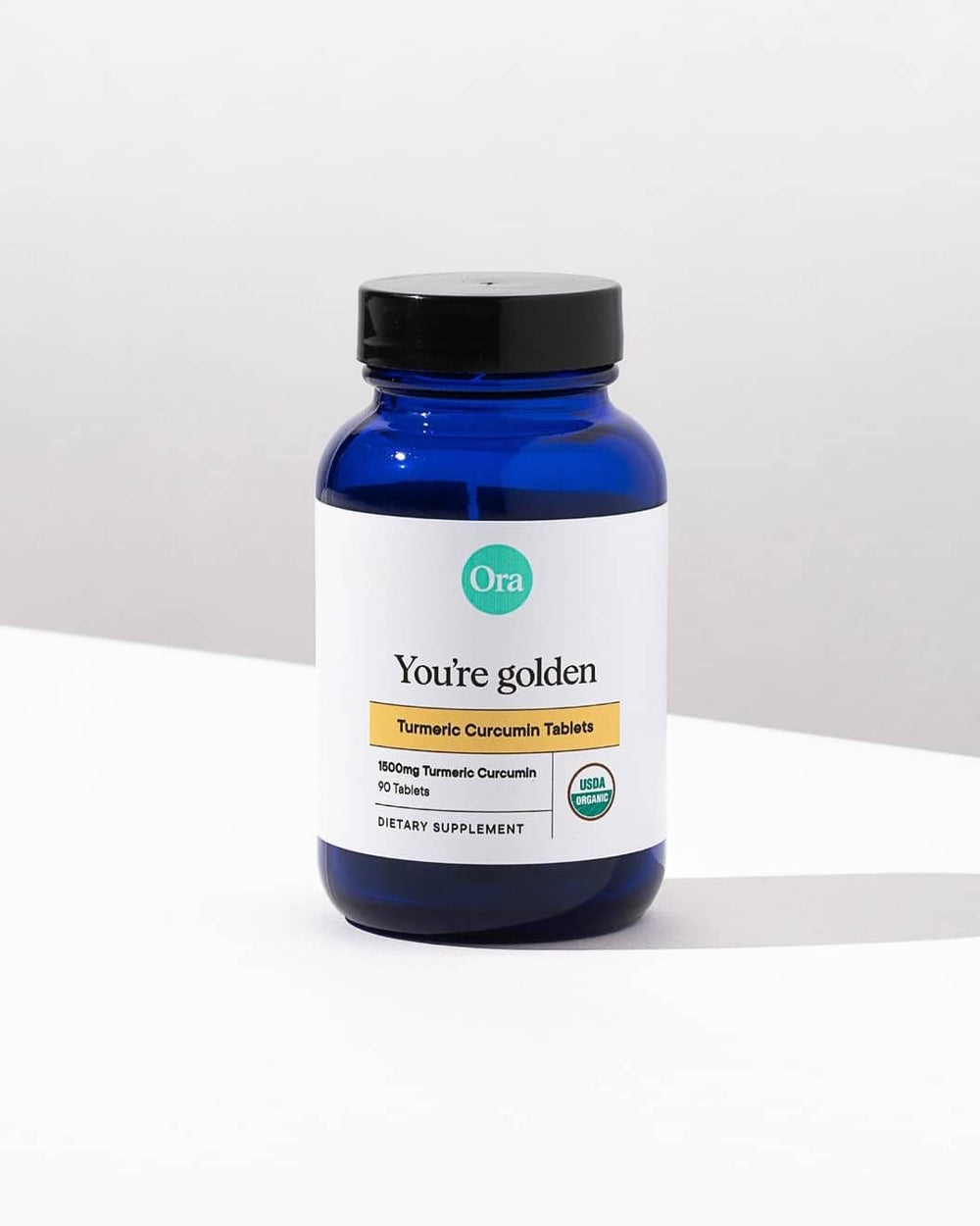 Ora Organic daily-use tablet setup suggesting convenient, routine wellness support