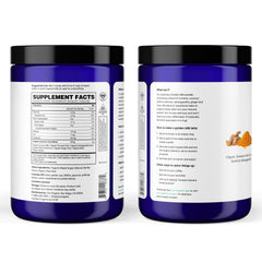 Ora Organic Golden Milk Powder with turmeric and black pepper boosts beverage absorption.
