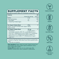Ora Organic lavender lemonade flavor powder with easy-dispense scoop for daily use.
