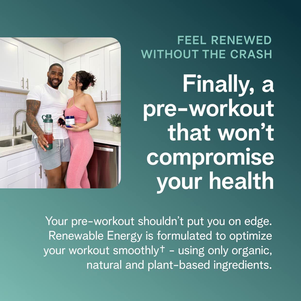 Packaging of Ora Organic pre-workout raspberry lemonade on a clean counter.