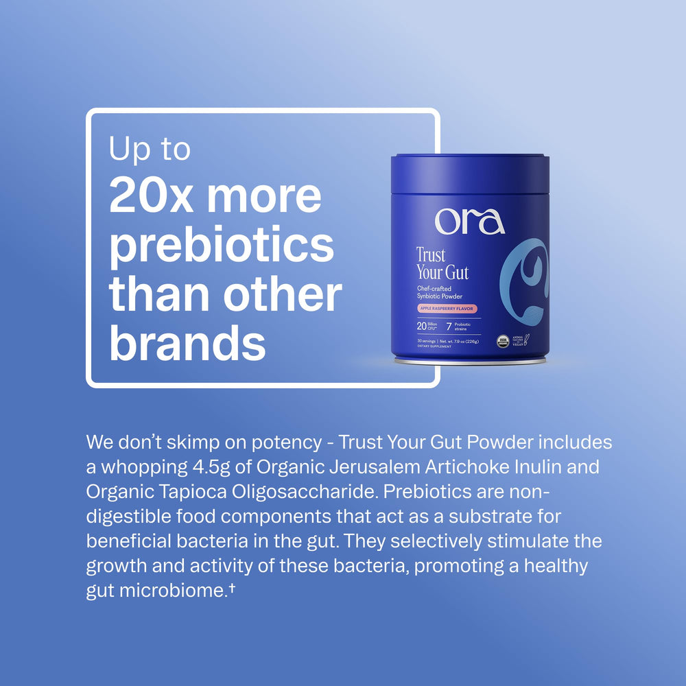 Ora Organic: prebiotico alcachofa de Jerusalén para la microbiota.