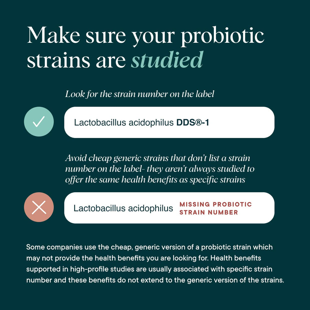 Ora Organic Probiotics powder in smoothie for gentle daily support.