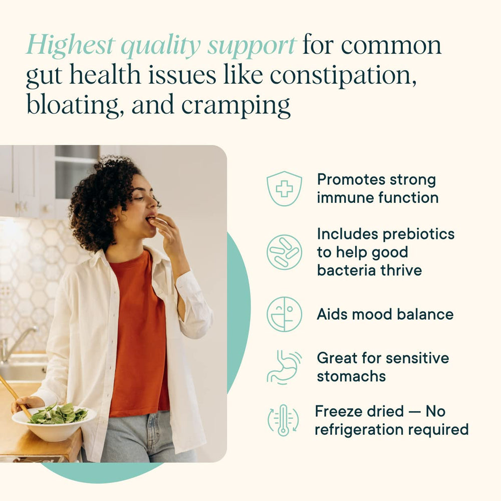 Ora Organic third-party tested vegan non-GMO probiotic product label.