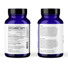Ora Organic Omega-3 DHA bottle for memory and cognitive support with consistent daily intake.