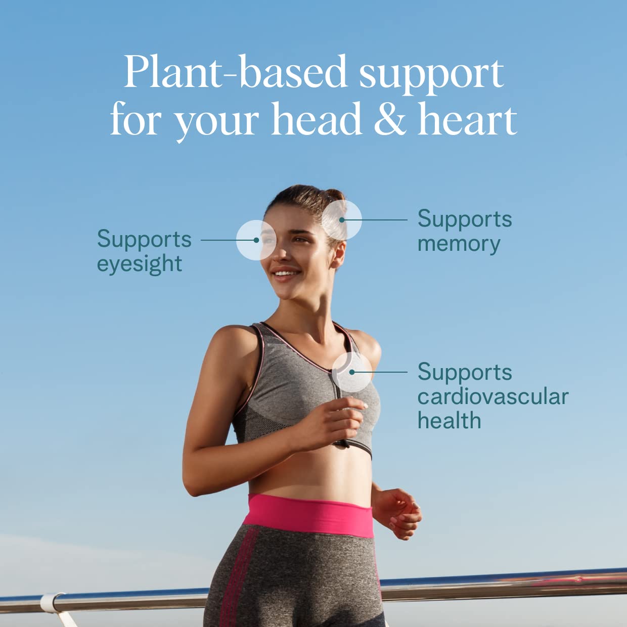 Ora Organic Omega-3 DHA capsules close-up showing clean formula and no fillers.