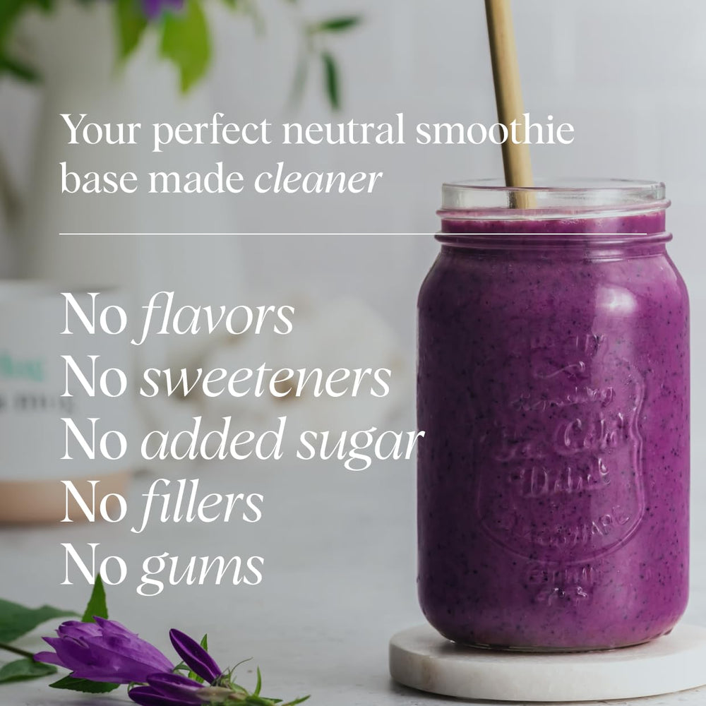 Ora Organic Vegan Protein Powder unsweetened label close-up for a clean post-workout fueling option.
