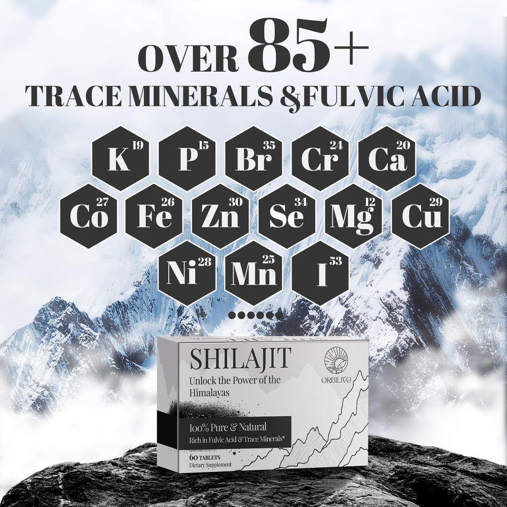 Morning routine scene with ORBILIVE Shilajit for daily wellness