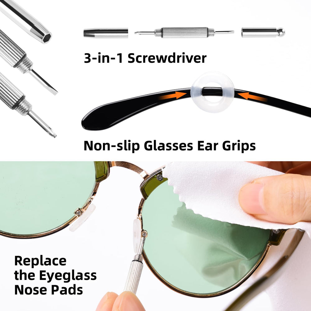 Ordilend eyeglass screws for frame repairs and adjustments.