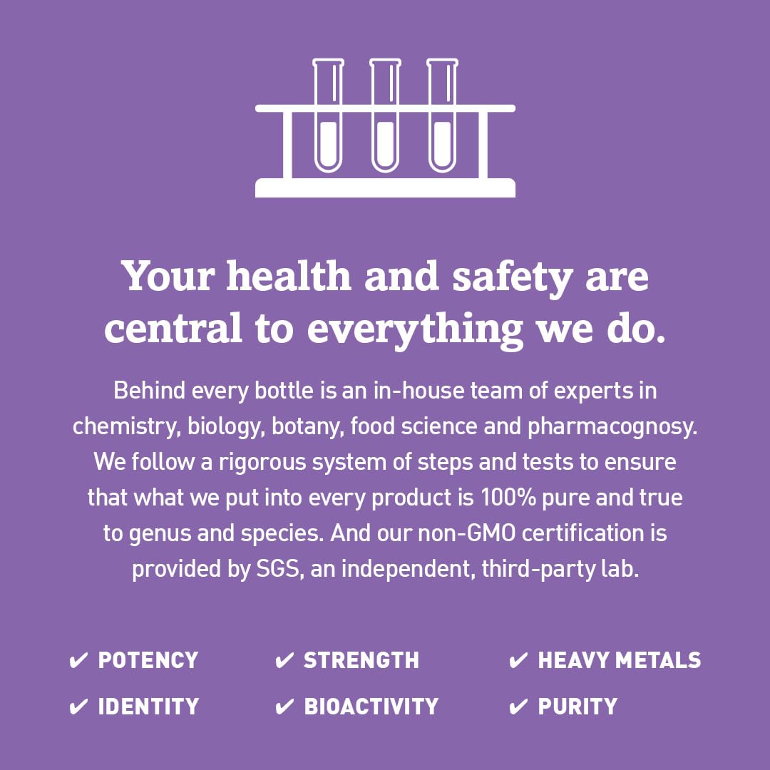 Oregon's Wild Harvest made in USA Redmond packaging note on bottle.