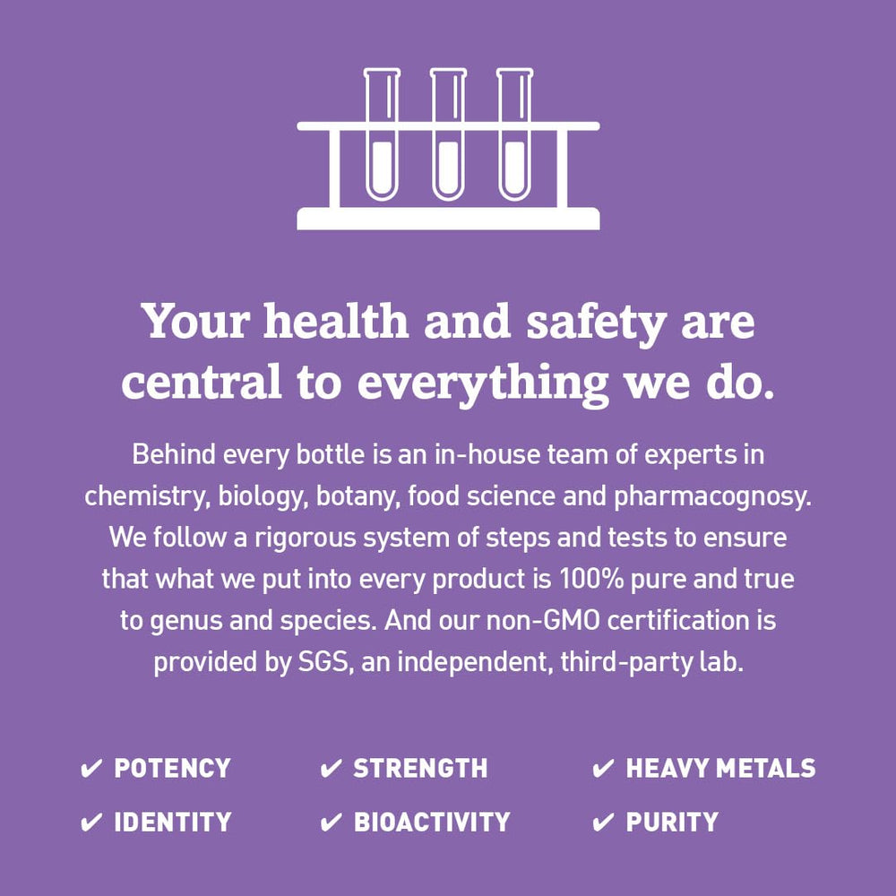 Oregon's Wild Harvest made in USA Redmond packaging note on bottle.