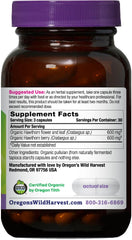 Oregon's Wild Harvest organic seal emphasizing non-GMO verification for reliable sourcing.