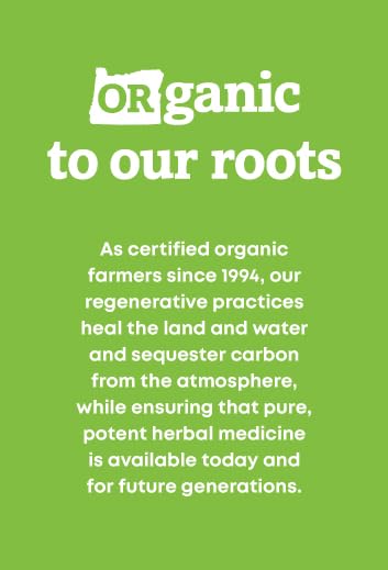 USDA Organic certification seal on Muscle Relax packaging