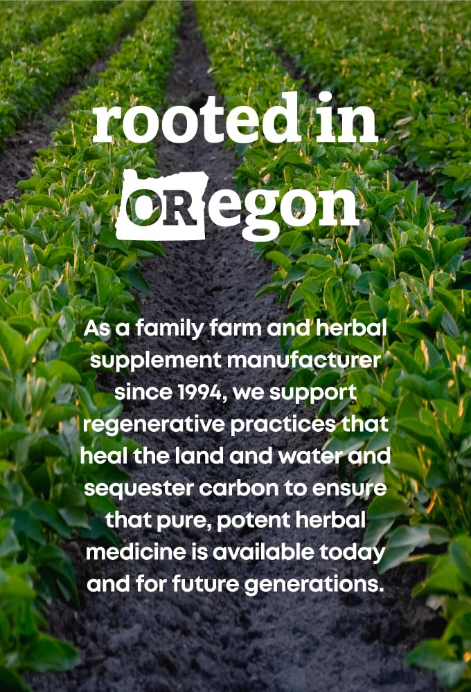Oregon's Wild Harvest Wormwood certifications seal on the label