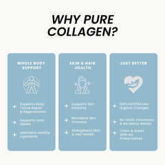 Organic Collagen Australia paleo keto-friendly packaging aligns with clean diet lifestyles.