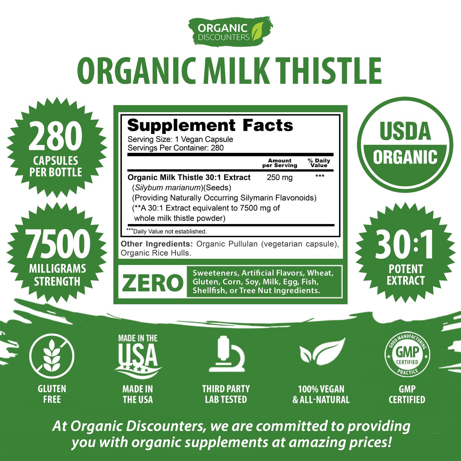 USA-made production line image underscoring strict quality control for Organic Discounters.