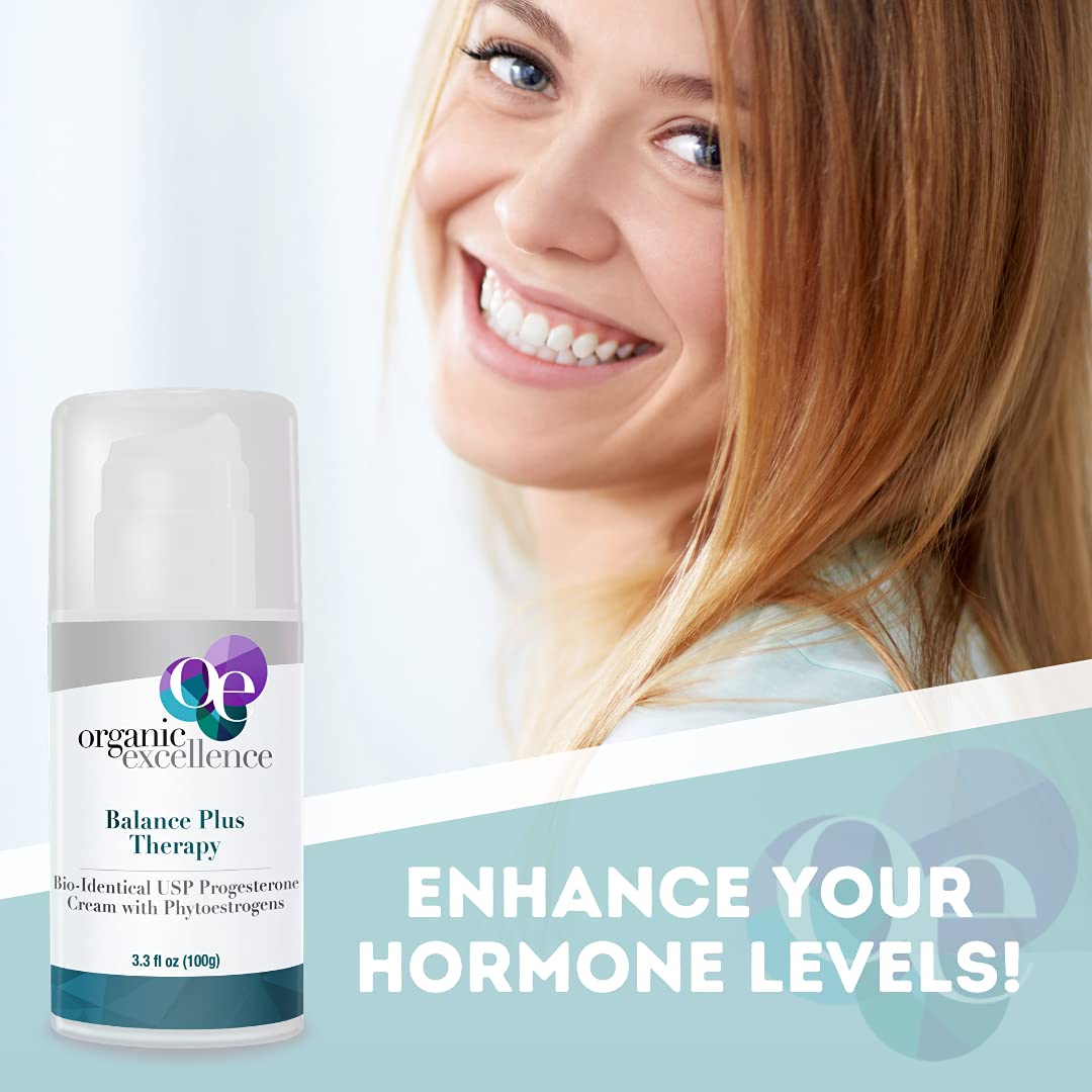 Applying Balance Plus Therapy to the neck area for delicate skin