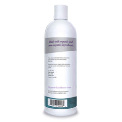 Organic Excellence Wild Mint Conditioner bottle on shelf signals family-safe care.