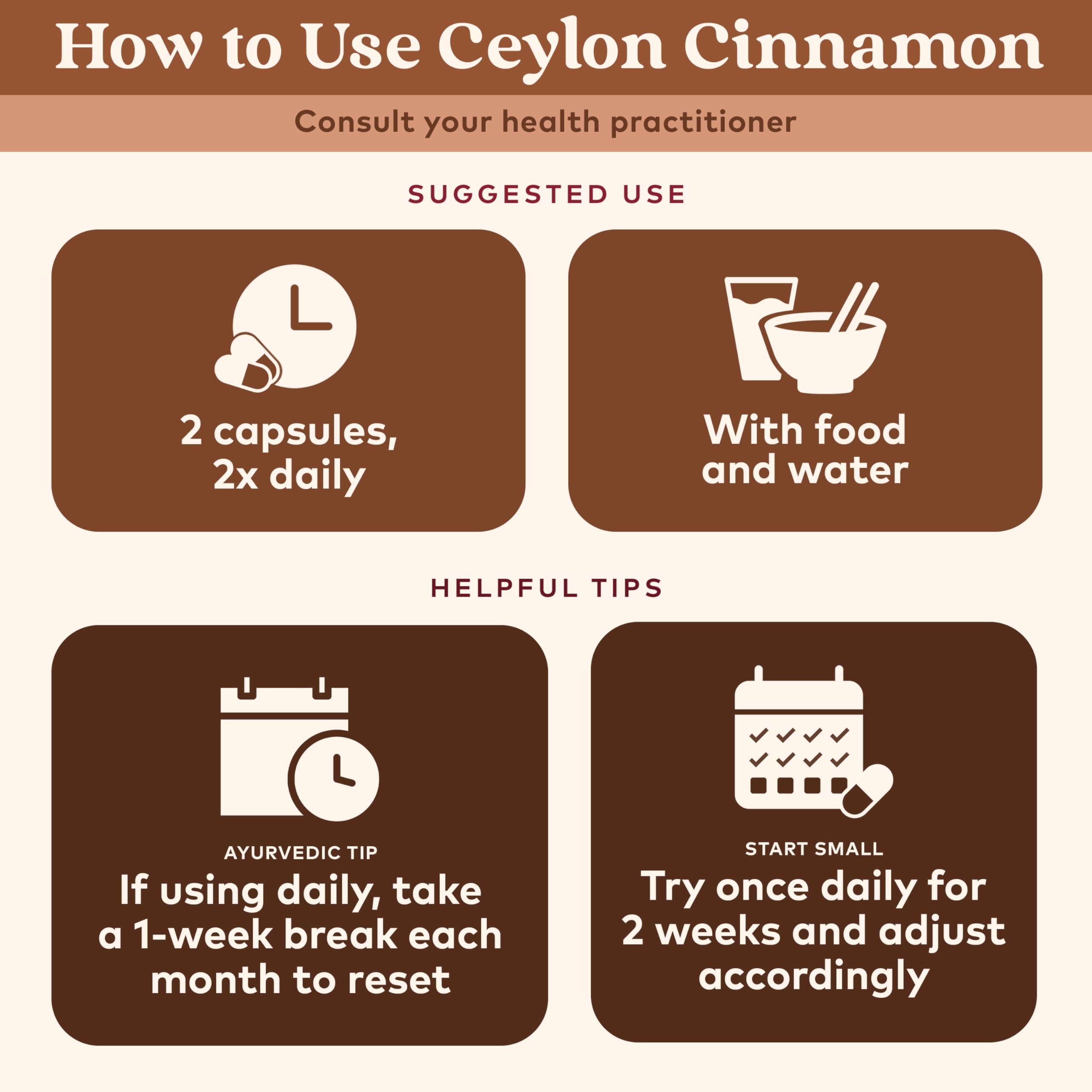 Organic India Ceylon Cinnamon with cinnamon sticks and powder visual.