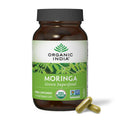 Organic India Moringa Herbal Supplement – USDA Organic, Vegan, Gluten-Free, 90 Capsules
