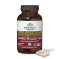 ORGANIC INDIA Psyllium Husk Capsules | Fiber Supplement for Digestive Health - Vegan, Gluten-Free, USDA Organic, Non-GMO