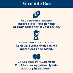 Organic India Psyllium Husk Powder used in baking to boost fiber.