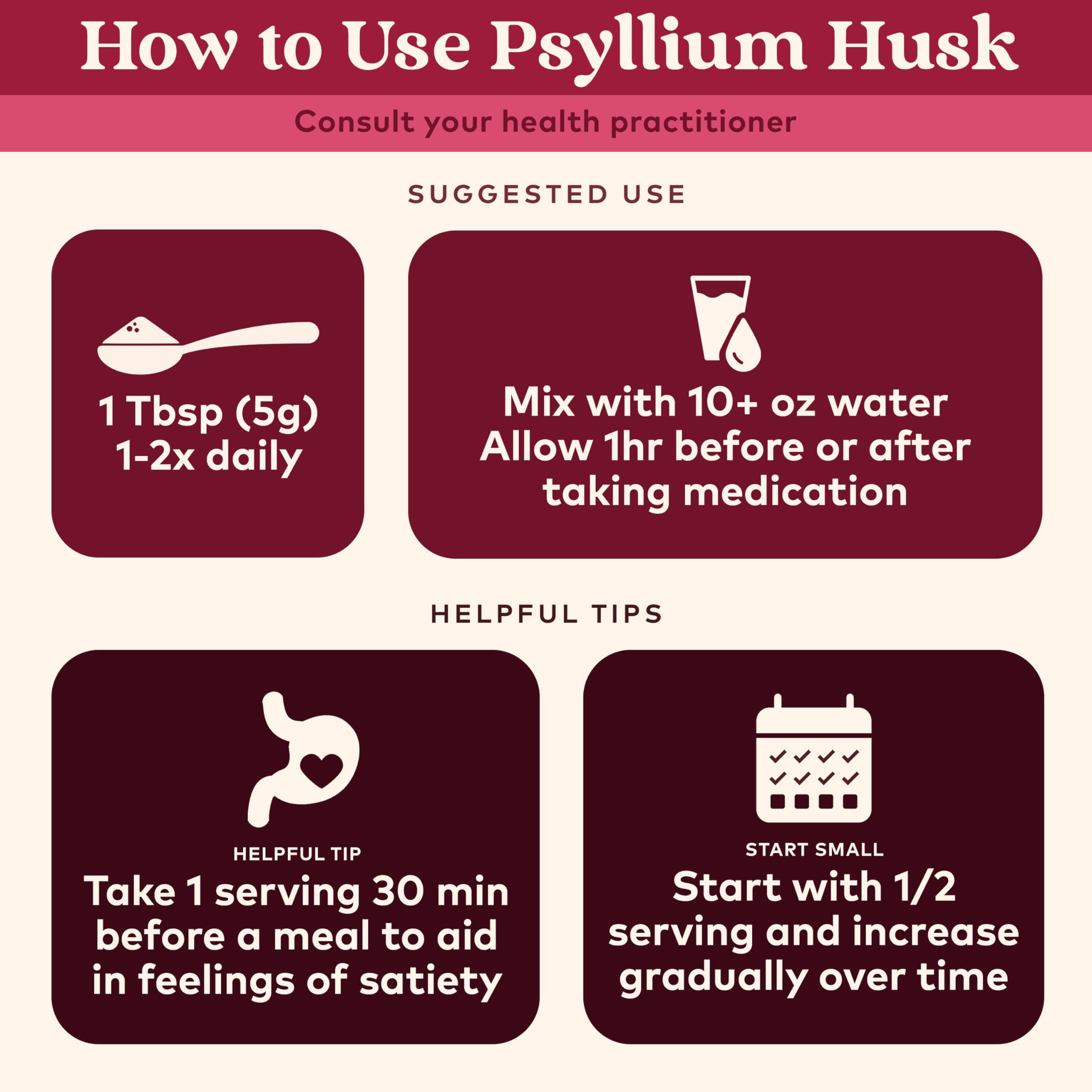 Organic India Psyllium powder dissolving in water with smooth texture