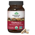 Organic India Triphala Herbal Supplement – Digestion & Immune Support, 90 Capsules, USDA Organic