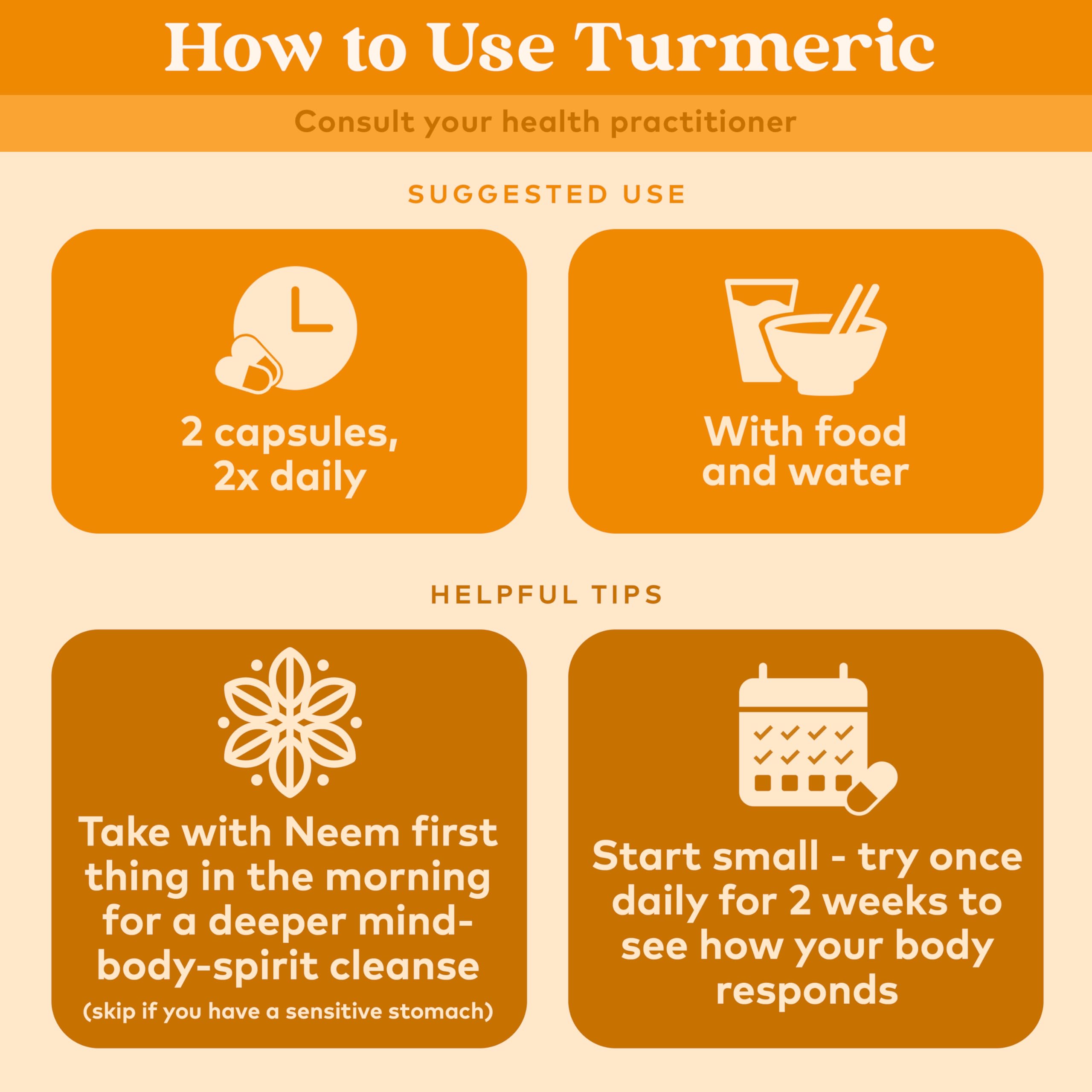 Organic India Turmeric Curcumin features whole root turmeric for potency
