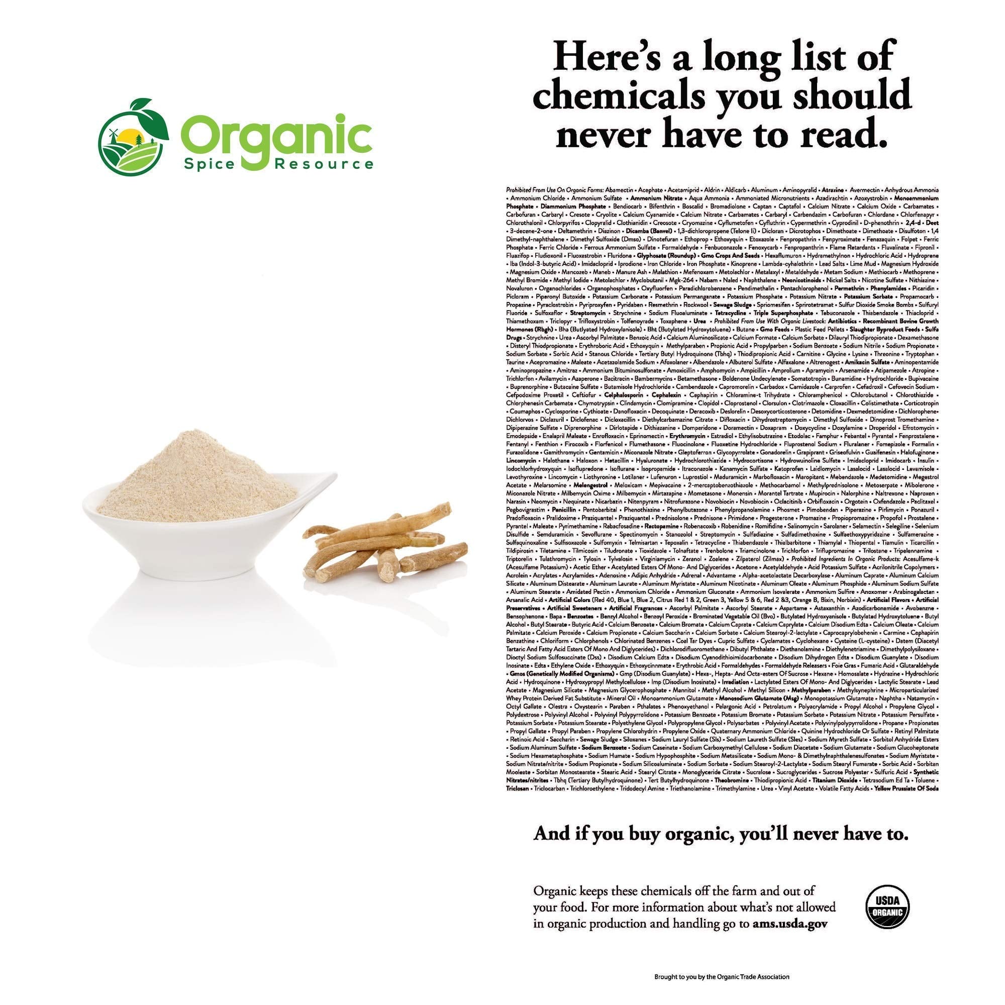 Organic Spice Resource Ashwagandha powder raw from India authenticity