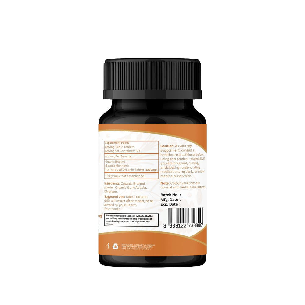 Organic Spree Brahmi product with GMP facility quality emphasis