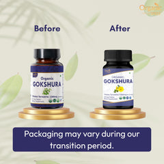 Gokshura tablets close-up showing smooth finish and natural ingredients.